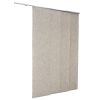 Panel Track Blinds, Extendable Track from 45.8 in to 86 in W, Trimmable Panel Curtains Up to 96 in H, Vertical Blackout Panel Blinds for Sliding Door