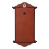 Grandfather Clock, 18 in Classic Vintage Pendulum Clock, Pine Wood & MDF Wall Clocks with Quartz Movement and Quiet Design, for Living Room, Bedroom,