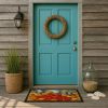 Crawfish Boil Doormat Front Door Mat Indoor Outdoor Rugs for Entryway, Non Slip Washable Low Pile, 24H X 36W
