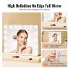 Hollywood Vanity Mirror With Lights,15 Dimmable Bulbs &3 Color Lighting Modes, Makeup Mirror w/ Detachable 5X Magnification,USB Port,Smart Touch Cont
