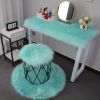 1pc Soft Plush Fur Rugs, Soft Fluffy Area Rug, Modern Faux Fur Rug, Fluffy Rug For Bedroom, White Rugs For Living Room, Carpet For Rooms, Rugs For Be