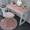 1pc Soft Plush Fur Rugs, Soft Fluffy Area Rug, Modern Faux Fur Rug, Fluffy Rug For Bedroom, White Rugs For Living Room, Carpet For Rooms, Rugs For Be