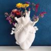 Vase In The Shape Of Human Heart, Home Decoration, Desktop Art Craft Ornament, Exquisite And High-end Indoor Vase, Organ Design Flower Container, Hal